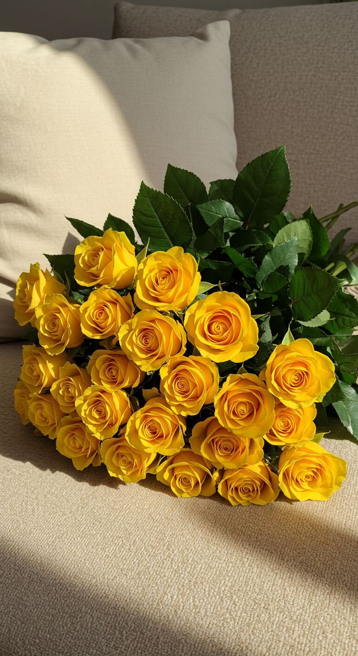 40 Yellow Rose Bouquet