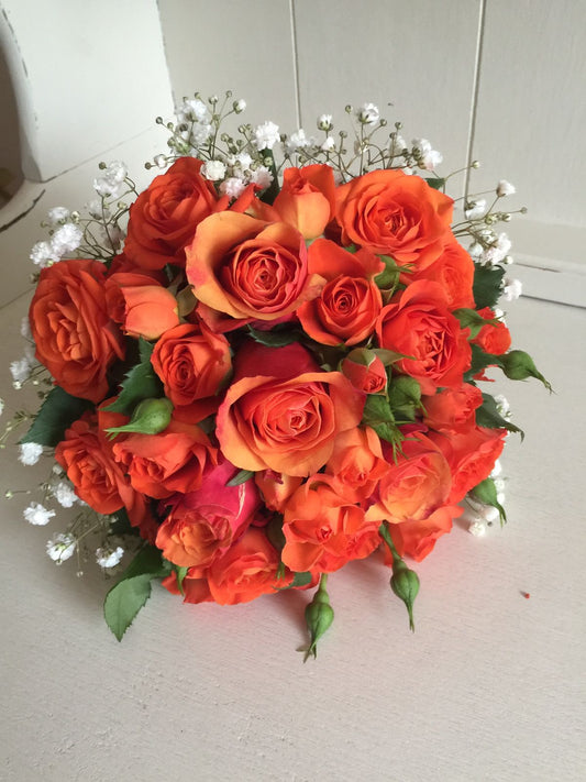 20 Orange Rose Bouquet